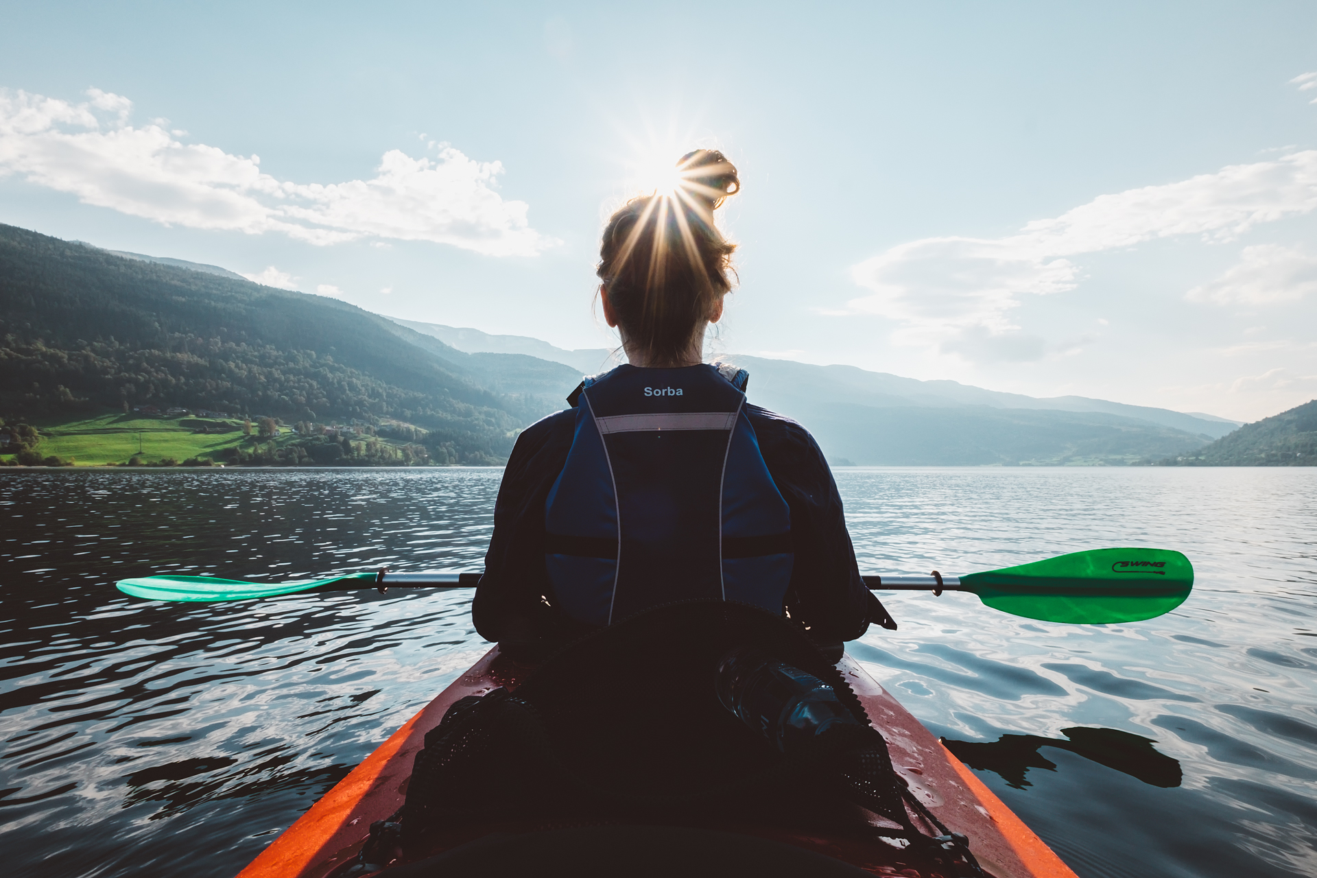 Kayaking, outdoor norway