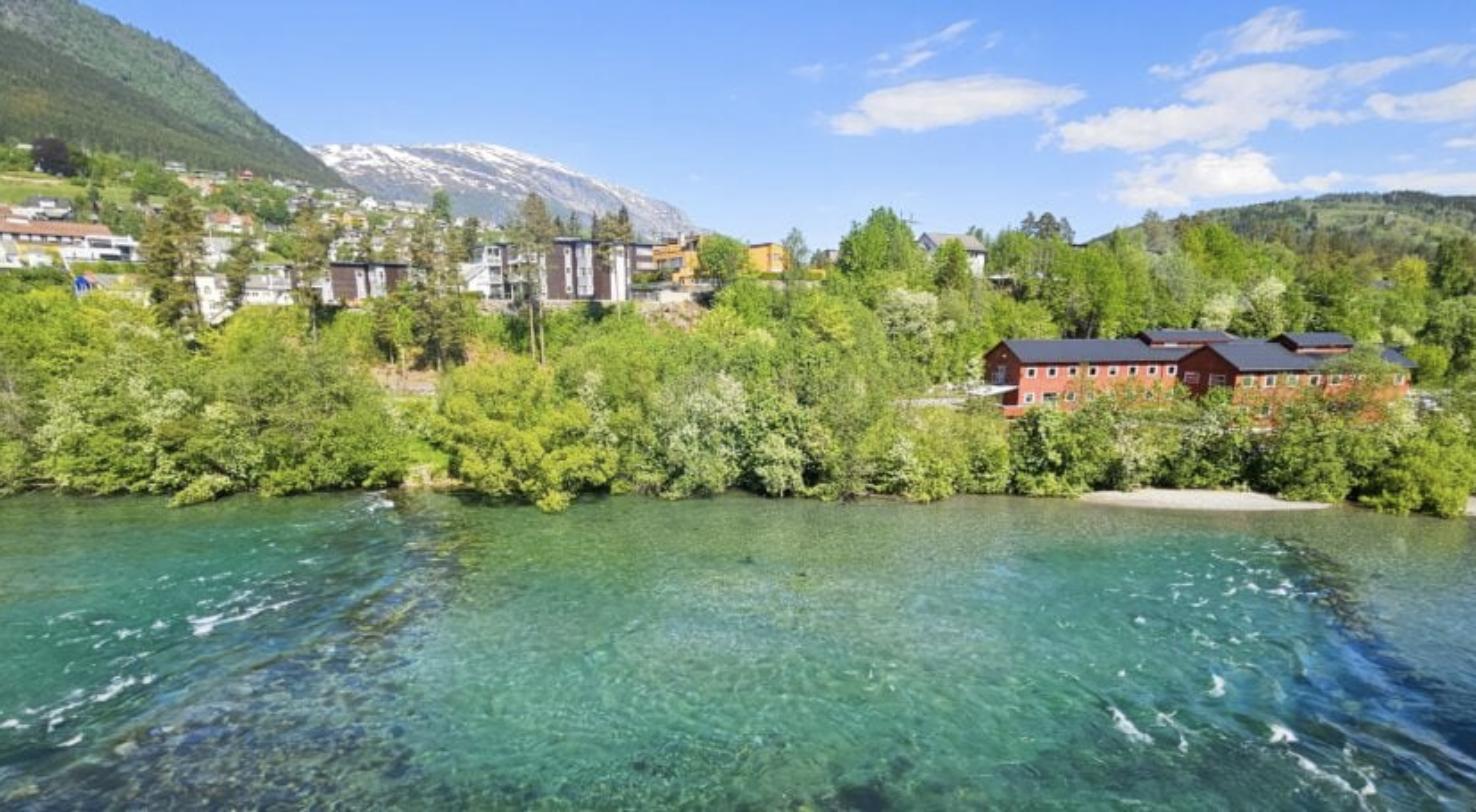 Meieriet, Voss – kontorfellesskapet sett fra elva